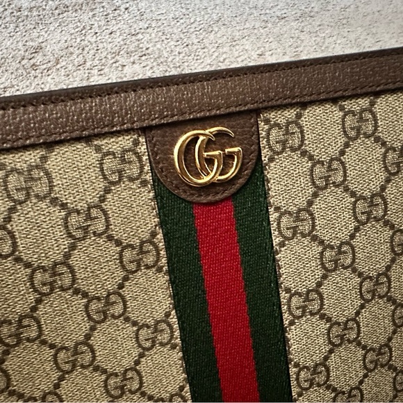 GUCCI OPHIDIA SUPREME WEB POUCH - Picture 3 of 10